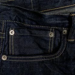 Spellbound Hard Twist Denim Straight Tapered Jeans