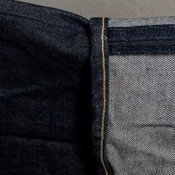 Spellbound Hard Twist Denim Straight Tapered Jeans