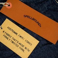 Spellbound Hard Twist Denim Straight Tapered Jeans