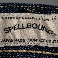 Spellbound Hard Twist Denim Straight Tapered Jeans