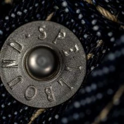 Spellbound Hard Twist Denim Straight Tapered Jeans