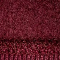 Stevenson Overall Co. Detachable Hooded Athletic Jacket Burgundy