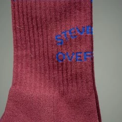 Stevenson Overall Co. Athletic Socks Burgundy