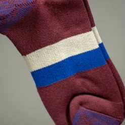 Stevenson Overall Co. Athletic Socks Burgundy