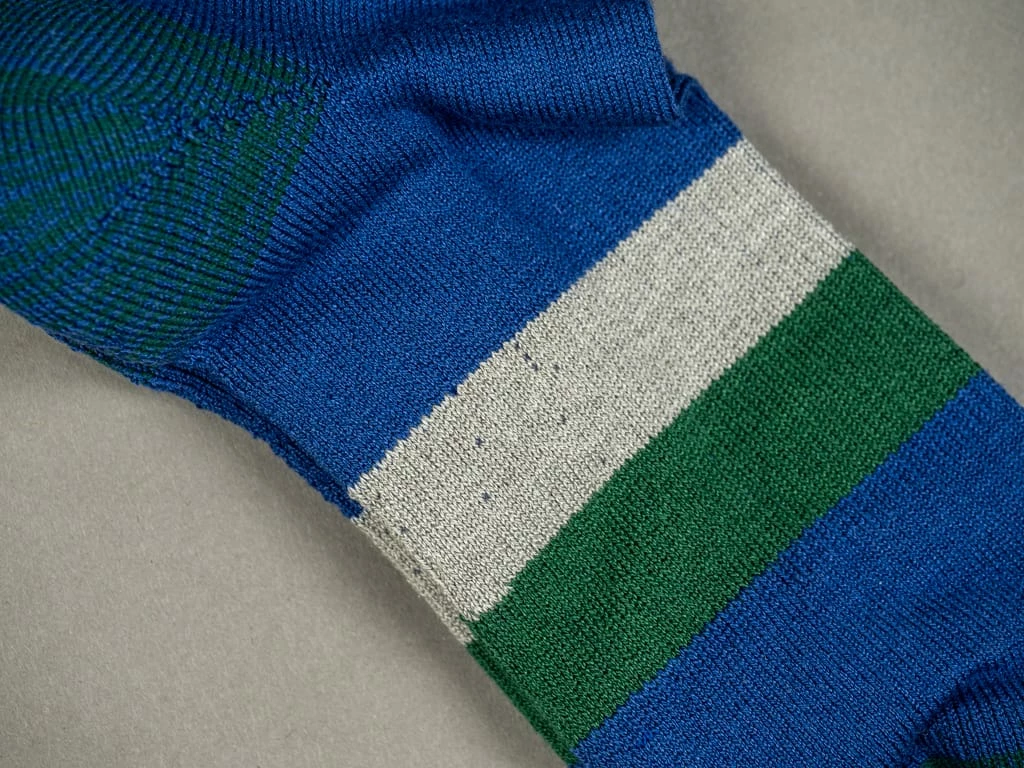 Stevenson Overall Co. Athletic Socks Blue 6 Stevenson Overall Co. Athletic Socks Blue