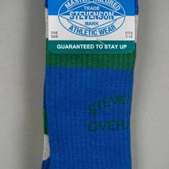 Stevenson Overall Co. Athletic Socks Blue 15 Stevenson Overall Co. Athletic Socks Blue