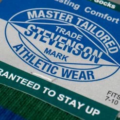 Stevenson Overall Co. Athletic Socks Blue 10 Stevenson Overall Co. Athletic Socks Blue