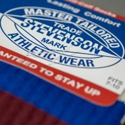 Stevenson Overall Co. Athletic Socks Burgundy