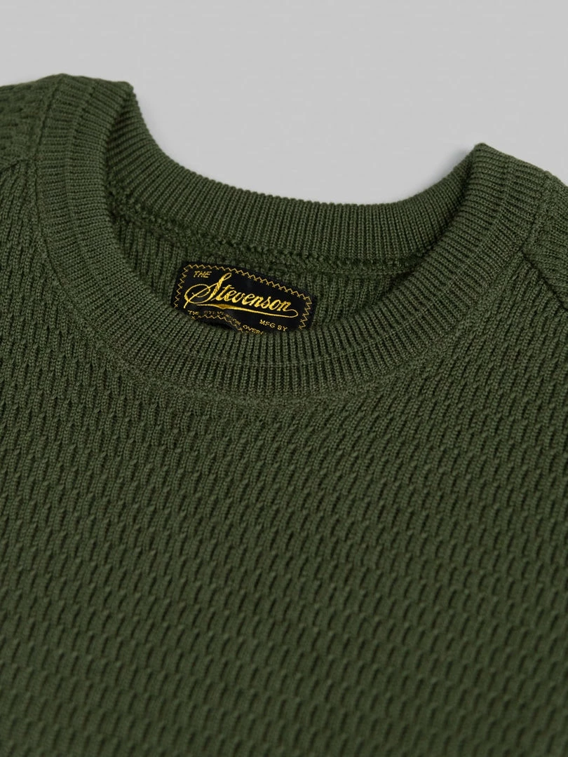 Stevenson Overall Co. Merino Wool Thermal Long Sleeve Shirt Olive NEW ARRIVALS 10 Stevenson Overall Co. Merino Wool Thermal Long Sleeve Shirt Olive NEW ARRIVALS