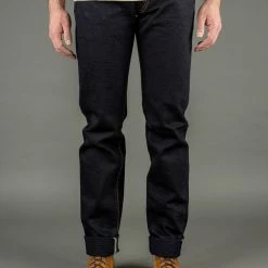 The Strike Gold 5004ID Double Indigo Straight Tapered Jeans
