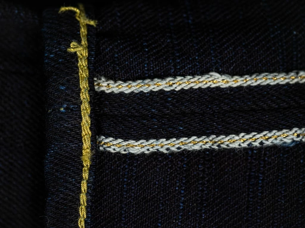 The Strike Gold 5004ID Double Indigo Straight Tapered Jeans 26 The Strike Gold 5004ID Double Indigo Straight Tapered Jeans