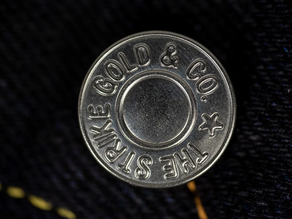 The Strike Gold 5004ID Double Indigo Straight Tapered Jeans 15 The Strike Gold 5004ID Double Indigo Straight Tapered Jeans