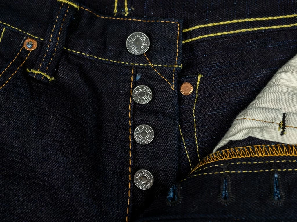 The Strike Gold 5004ID Double Indigo Straight Tapered Jeans 13 The Strike Gold 5004ID Double Indigo Straight Tapered Jeans