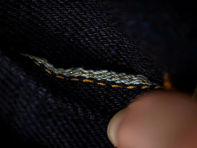 The Strike Gold 5004ID Double Indigo Straight Tapered Jeans 25 The Strike Gold 5004ID Double Indigo Straight Tapered Jeans