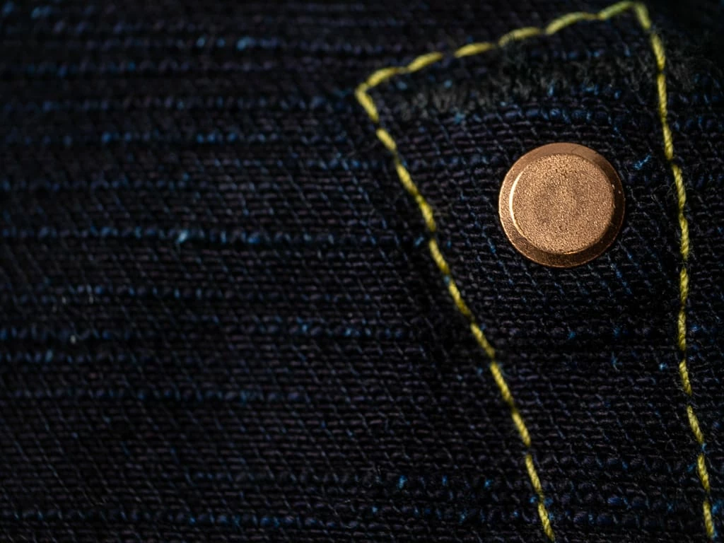 The Strike Gold 5004ID Double Indigo Straight Tapered Jeans 30 The Strike Gold 5004ID Double Indigo Straight Tapered Jeans