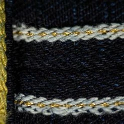 The Strike Gold 5004ID Double Indigo Straight Tapered Jeans 58 The Strike Gold 5004ID Double Indigo Straight Tapered Jeans