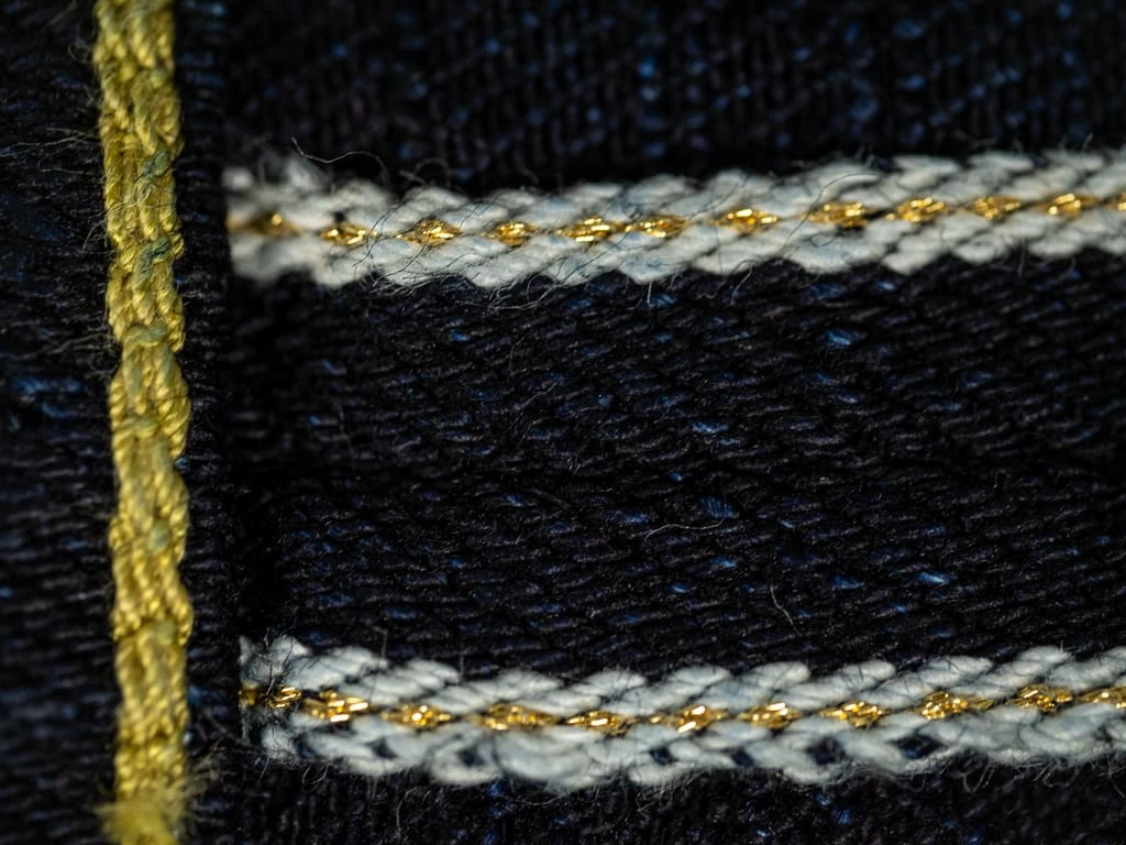 The Strike Gold 5004ID Double Indigo Straight Tapered Jeans 29 The Strike Gold 5004ID Double Indigo Straight Tapered Jeans