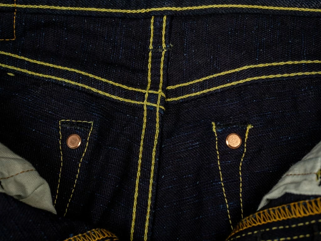 The Strike Gold 5004ID Double Indigo Straight Tapered Jeans 24 The Strike Gold 5004ID Double Indigo Straight Tapered Jeans