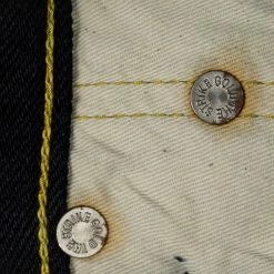 The Strike Gold 5004ID Double Indigo Straight Tapered Jeans 56 The Strike Gold 5004ID Double Indigo Straight Tapered Jeans