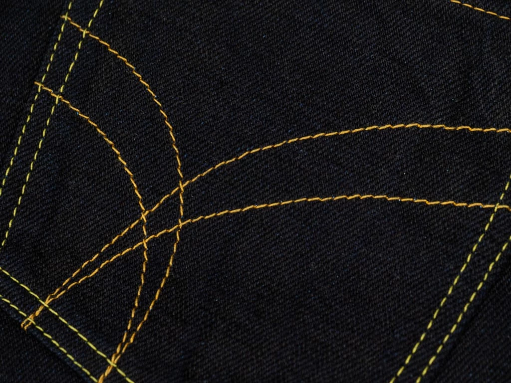 The Strike Gold 5004ID Double Indigo Straight Tapered Jeans 20 The Strike Gold 5004ID Double Indigo Straight Tapered Jeans