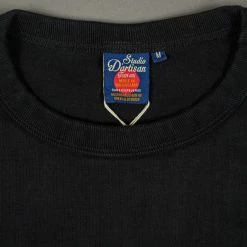 STUDIO D´ARTISAN Studio D'Artisan 9913 Loopwheel T-Shirt Black