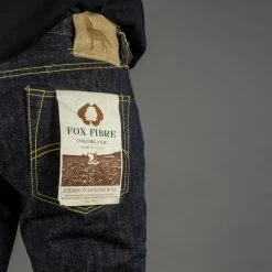 STUDIO D´ARTISAN Studio D'Artisan Fox-001 Fox Cotton Foxfibre® Coyote Relaxed Tapered Jeans
