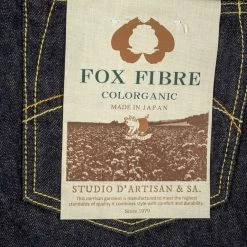 STUDIO D´ARTISAN Studio D'Artisan Fox-001 Fox Cotton Foxfibre® Coyote Relaxed Tapered Jeans