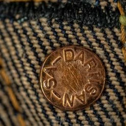 STUDIO D´ARTISAN Studio D'Artisan Fox-001 Fox Cotton Foxfibre® Coyote Relaxed Tapered Jeans