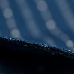 STUDIO D´ARTISAN Studio D'Artisan Indigo Wabash Band Collar Shirt