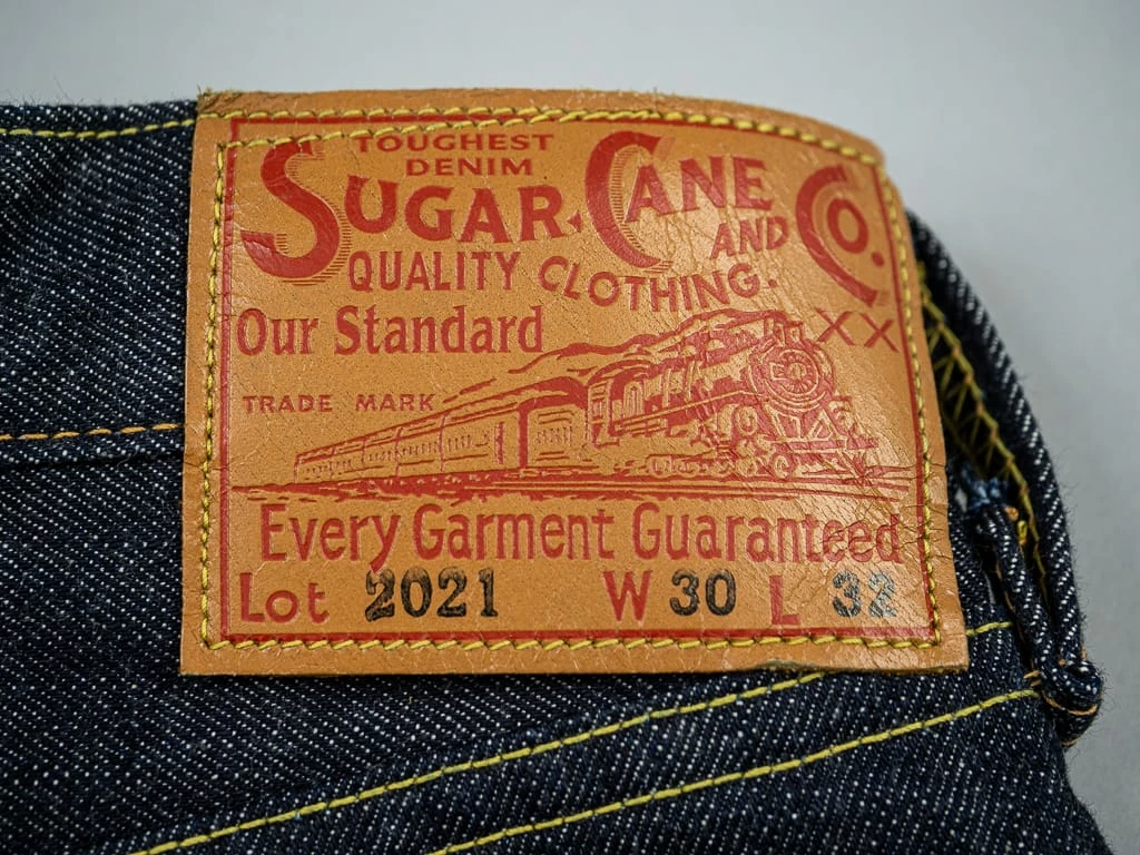 NEW ARRIVALS Sugar Cane "2021 Model" 14.25oz Slim Tapered Jeans 20 NEW ARRIVALS Sugar Cane "2021 Model" 14.25oz Slim Tapered Jeans