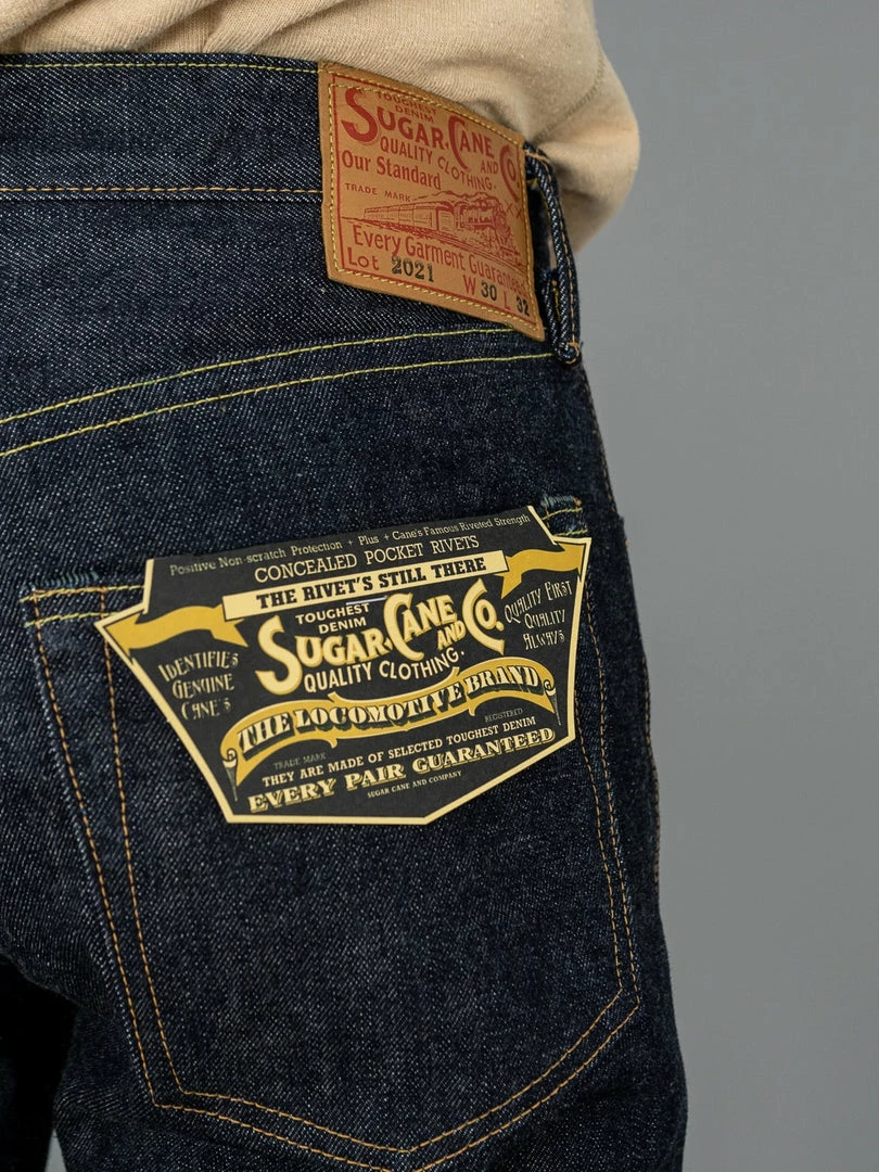 NEW ARRIVALS Sugar Cane "2021 Model" 14.25oz Slim Tapered Jeans 8 NEW ARRIVALS Sugar Cane "2021 Model" 14.25oz Slim Tapered Jeans