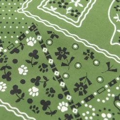 TCB Cat Bandana Green NEW ARRIVALS