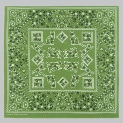 TCB Cat Bandana Green NEW ARRIVALS