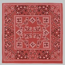 TCB Cat Bandana Red