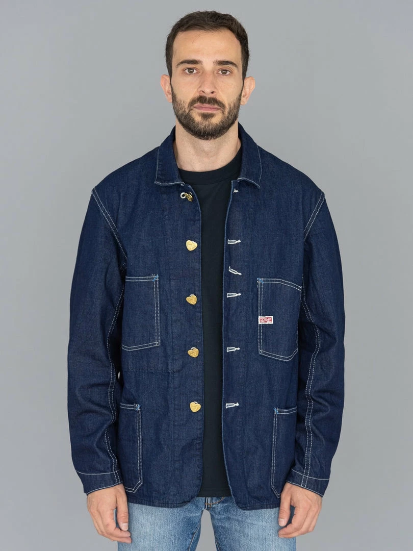 TCB Cathartt Chore Coat 10oz Denim NEW ARRIVALS 3 TCB Cathartt Chore Coat 10oz Denim NEW ARRIVALS
