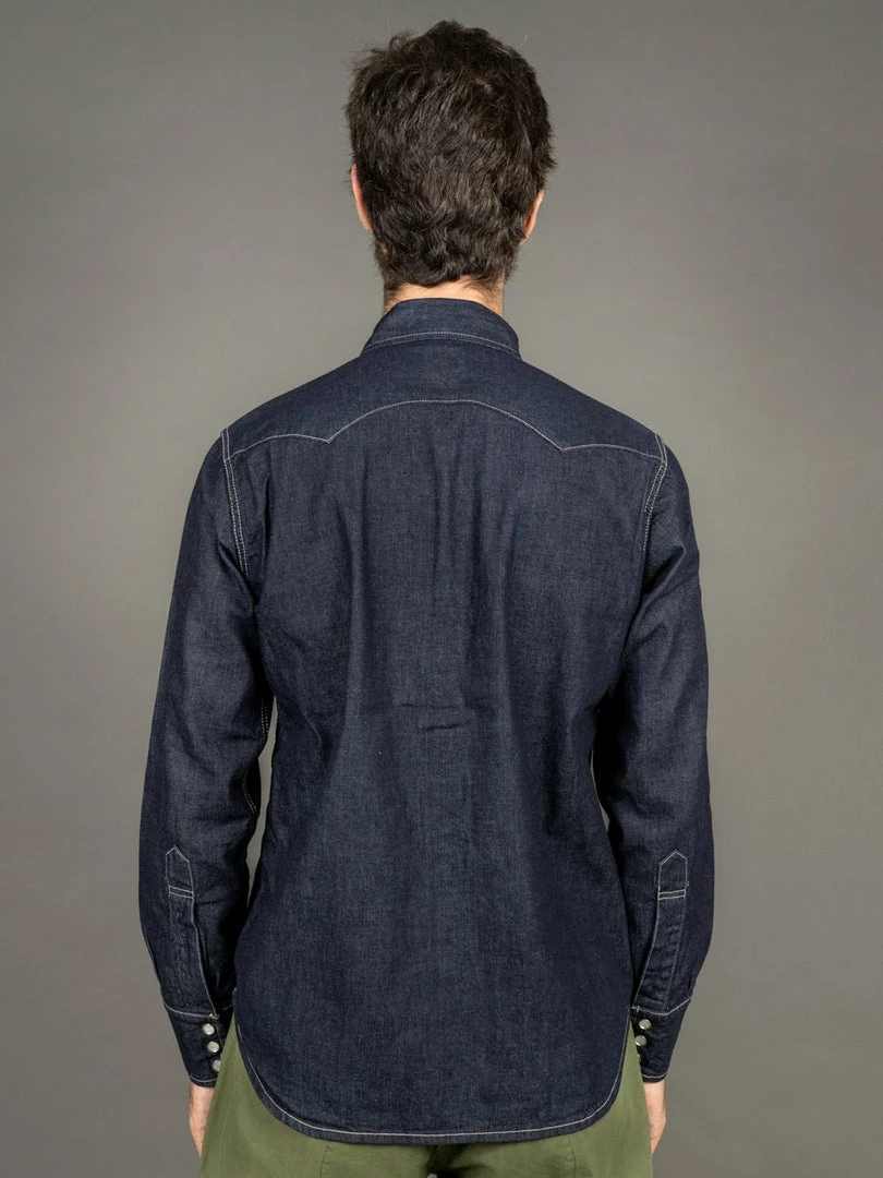 TCB Dude Ranch Shirt 8.5oz Denim 4 TCB Dude Ranch Shirt 8.5oz Denim