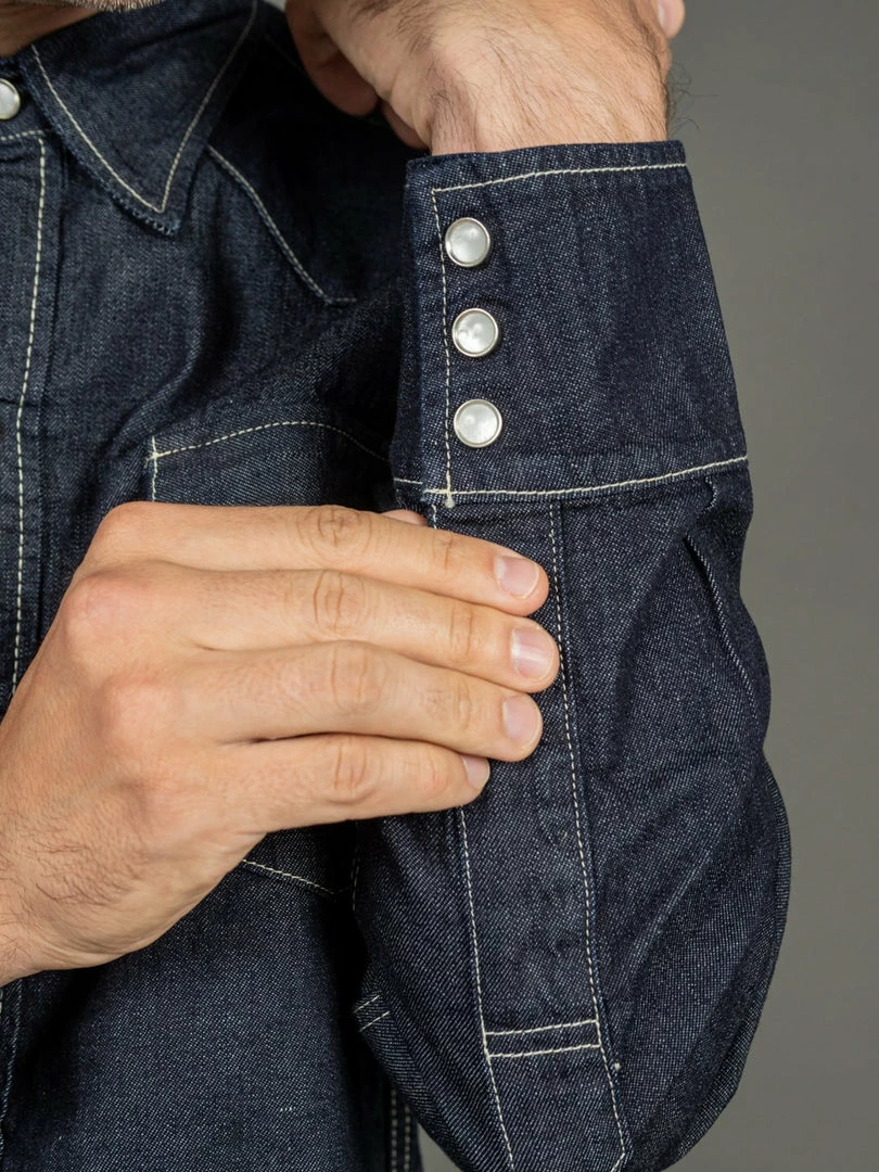 TCB Dude Ranch Shirt 8.5oz Denim 7 TCB Dude Ranch Shirt 8.5oz Denim