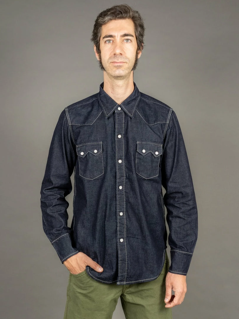 TCB Dude Ranch Shirt 8.5oz Denim 3 TCB Dude Ranch Shirt 8.5oz Denim