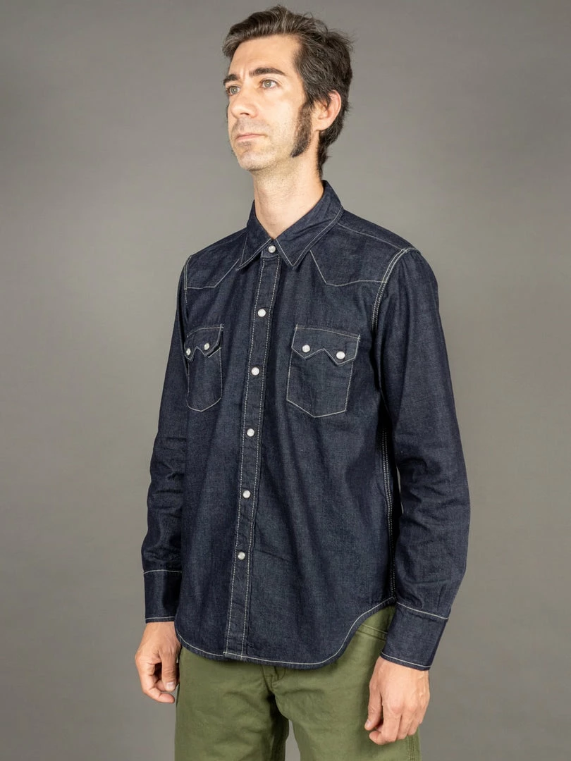 TCB Dude Ranch Shirt 8.5oz Denim 5 TCB Dude Ranch Shirt 8.5oz Denim