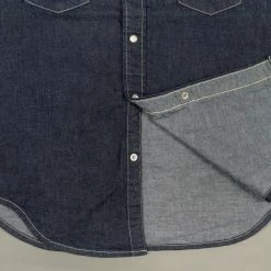 TCB Dude Ranch Shirt 8.5oz Denim 40 TCB Dude Ranch Shirt 8.5oz Denim