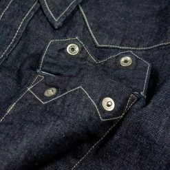 TCB Dude Ranch Shirt 8.5oz Denim 46 TCB Dude Ranch Shirt 8.5oz Denim