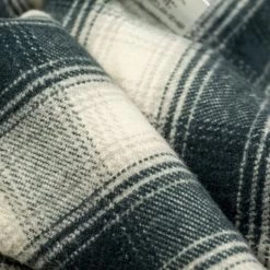 The Flat Head Ombré Flannel Shirt Ivory