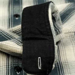 The Flat Head Ombré Flannel Shirt Ivory