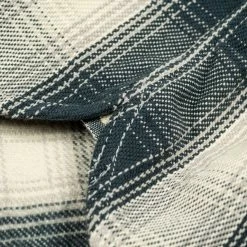 The Flat Head Ombré Flannel Shirt Ivory