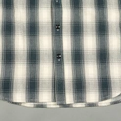 The Flat Head Ombré Flannel Shirt Ivory