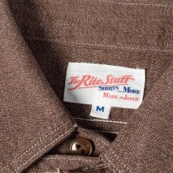 The Rite Stuff Atlas Salt & Pepper Work Shirt (Cedar)