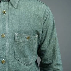 The Rite Stuff Atlas Salt & Pepper Work Shirt (Sage) 27 The Rite Stuff Atlas Salt & Pepper Work Shirt (Sage)