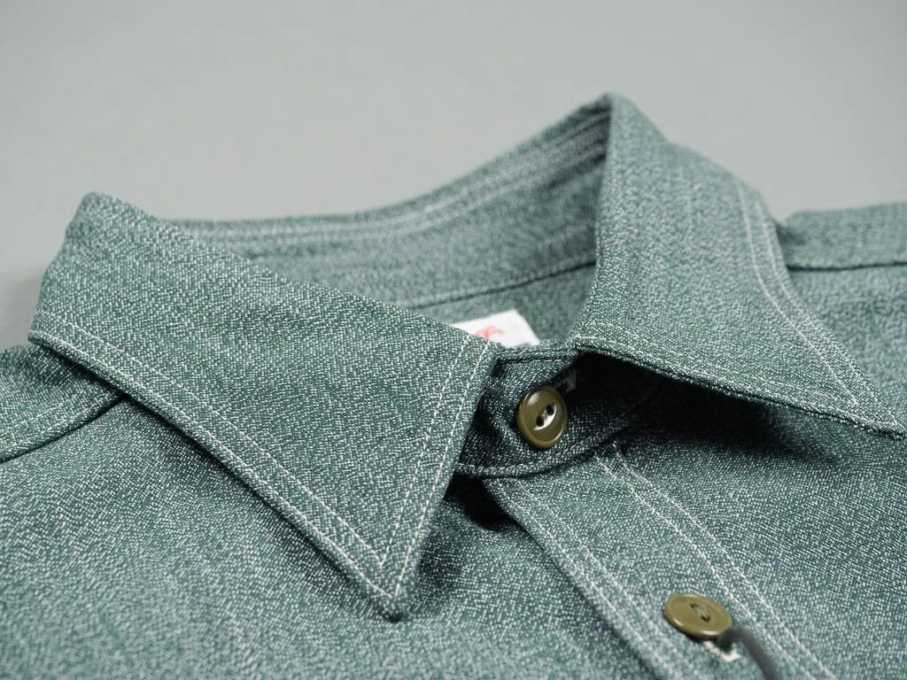 The Rite Stuff Atlas Salt & Pepper Work Shirt (Sage) 12 The Rite Stuff Atlas Salt & Pepper Work Shirt (Sage)