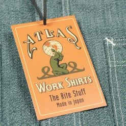 The Rite Stuff Atlas Salt & Pepper Work Shirt (Sage) 37 The Rite Stuff Atlas Salt & Pepper Work Shirt (Sage)