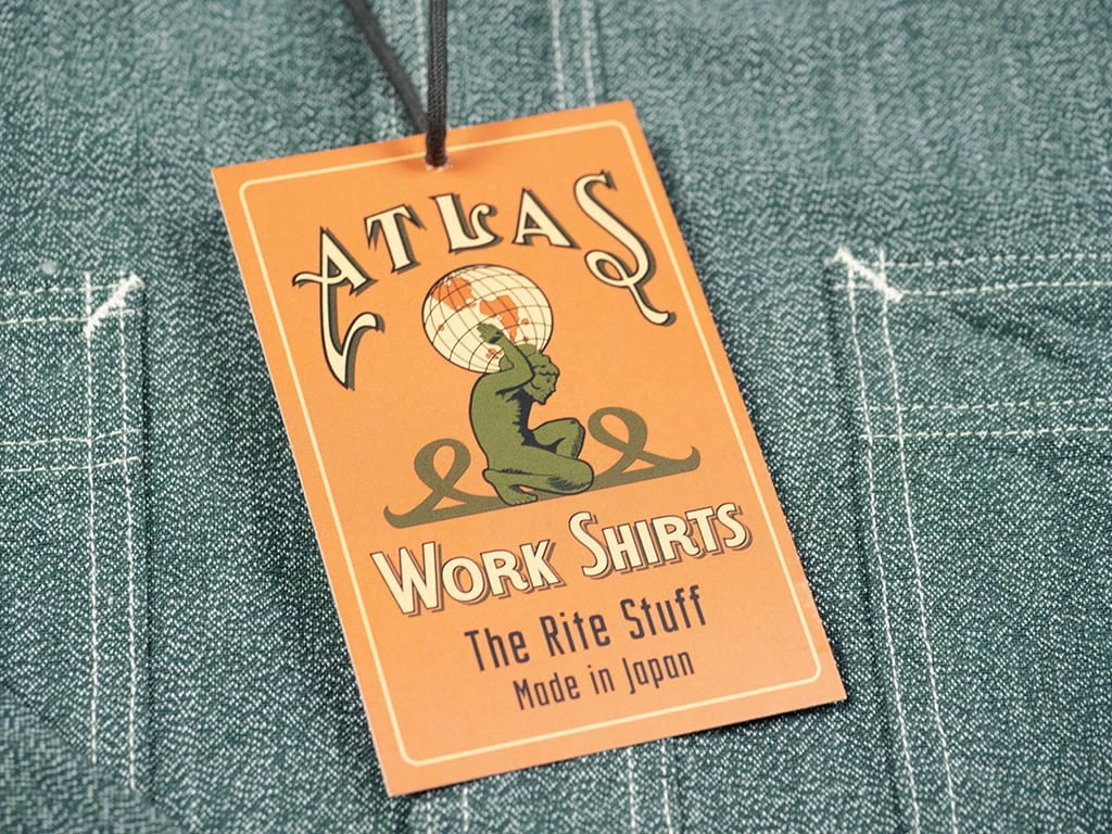 The Rite Stuff Atlas Salt & Pepper Work Shirt (Sage) 17 The Rite Stuff Atlas Salt & Pepper Work Shirt (Sage)